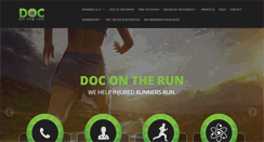 Desktop Screenshot of docontherun.com