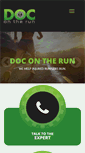 Mobile Screenshot of docontherun.com