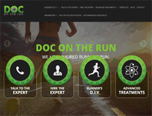 Tablet Screenshot of docontherun.com